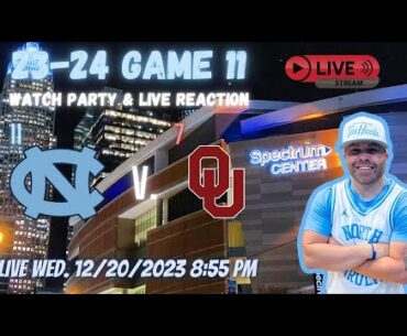 #11 North Carolina Tar Heels vs. #7 Oklahoma Sooners Live Reaction and Watch Party