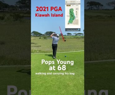 Watch Pops at 68 #golf #golfswing #golfer #golfcourse #pga #golflife #golfing #golfclub #shorts