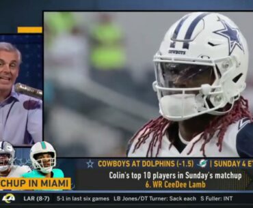 The Herd | Colin Cowherd top 10 player in Cowboys vs Dolphins