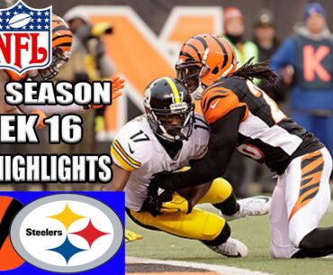 Bengals vs Steelers [FULL GAME HIGHLIGHTS] WEEK 16 12/23/2023 | NFL HighLights TODAY 2023