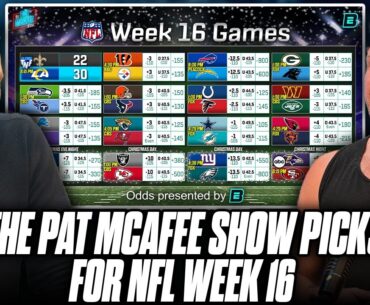 The Pat McAfee Show Picks & Predicts Every Game For NFL's 2023 Week 16