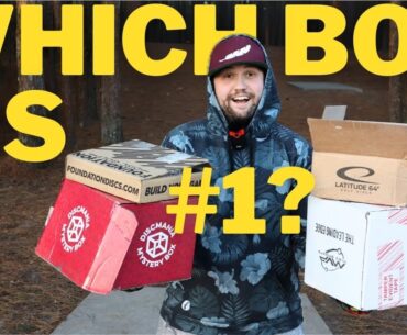 Trying All The Disc Golf Mystery Boxes!