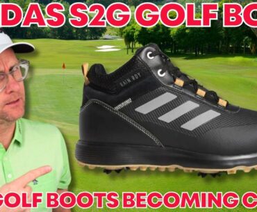 Adidas S2G Cut Boot: Could Golf Boots Be The Next Big Thing?