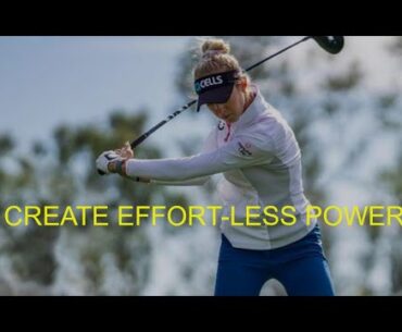 EFFORT LESS POWER GOLF SWING