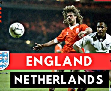 England vs Netherlands 2-2 All Goals & Highlights ( 1994 FIFA World Cup qualification )