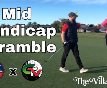 What a Mid-Handicap Golf Scramble Looks Like [Every Shot]