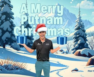 PGA golf Pro Andrew Putnam spreads Christmas cheer