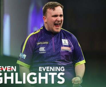 LITTLER AT IT AGAIN! | Day Seven Evening Highlights | 2023/24 Paddy Power World Darts Championship