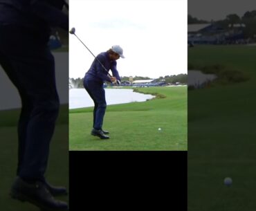 What Stands Out To You? Charlie Woods Driver Swing Slo-Mo #golf #charliewoods #shorts