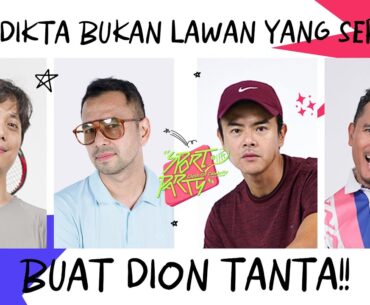 JUAL BELI SERANGAN DI GANDA PUTRA! RAFFI DIKTA MENGALAHKAN DION TANTA 6-4!