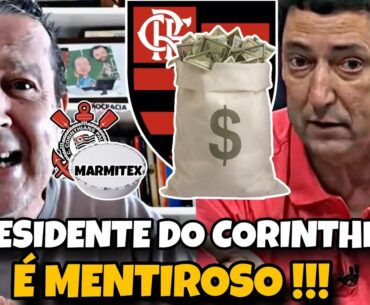 A PRÓPRIA MÍDIA PAULISTA JANTOU O PRESIDENTE DO CORINTHIANS SOBRE VIR CONTRA O FLAMENGO KKKK