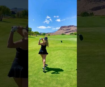 Lauren Woods #golf #golfswing #shorts