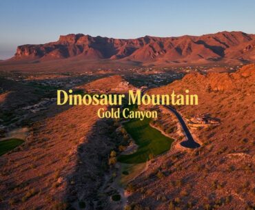 Dinosaur Mountain Golf Course at Gold Canyon | Golf Vlog