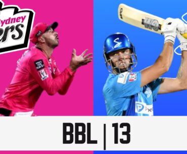 BBL13 Sydney Sixers VS Adelaide Strikers | Live Reaction