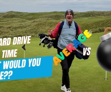 What can an average golfer score driving it 300+ yards every time?
