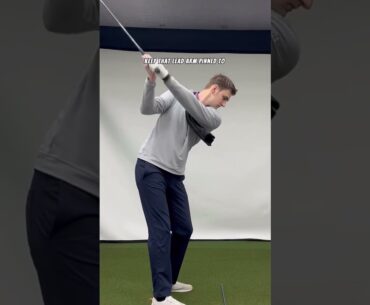 Instantly SHALLOW Out Your Swing! Golf Swing Tips #shorts