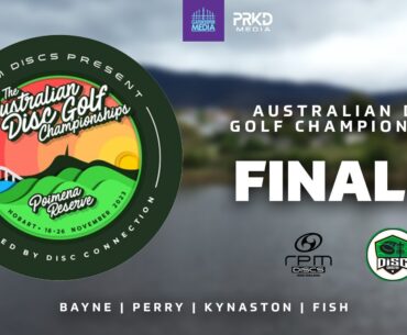 2023 Australian Disc Golf Championships | FINAL F9 | Bayne, Perry, Kynaston, Fish