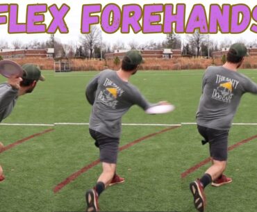Learn to throw Flex Forehands! --- Disc Golf Tutorial