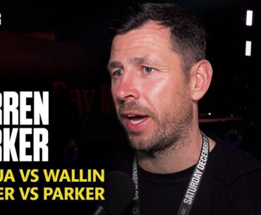 "Anthony Joshua Needs To Bully Wallin!" - Darren Barker