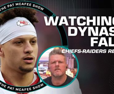 Did we just see a dynasty fa-fa-fa-fall 🎶 The Pat McAfee Show reacts to Chiefs' loss to Raiders