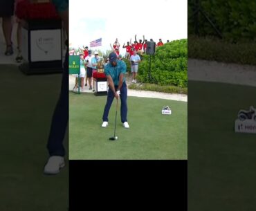 Tiger Woods Still Has It! Nice Birdie At Hero 2023 #golf #tigerwoods #shorts