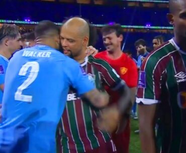 Kyle Walker apologize to Felipe Melo after fight, Man City vs Fluminense Fifa Club World Cup Final