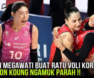 DETIK² MEGAWATI SUKSES BUAT RATU VOLI KOREA NGAMUK MARAH KESAL FRUSTASI ‼️