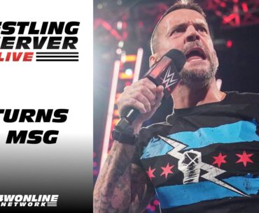 CM Punk returns to MSG, Goldberg mad at Vince & more news | Wrestling Observer Live