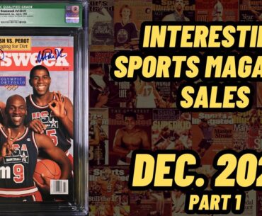 Interesting Sports Magazine Sales - December 2023 Part 1