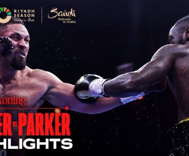 STUNNER | Deontay Wilder vs. Joseph Parker Fight Highlights