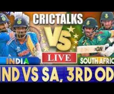 India Vs South Africa Live ODI- Match 3 | IND vs SA Live Score
