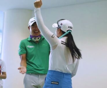 [Special Content] Golf clinic with Pro-golfers Park Bae Jeong and Lee Dayeon