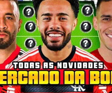 🔴⚫️CLAUDINHO NO FLAMENGO! SÃO PAULO RAIVOSO COM PALMEIRAS: MIRA CHAPÉU! ROJAS NO INTER