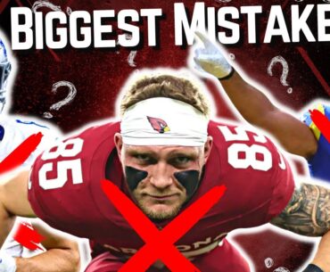 Our Biggest Fantasy Football Draft Mistake Of 2023 Was....