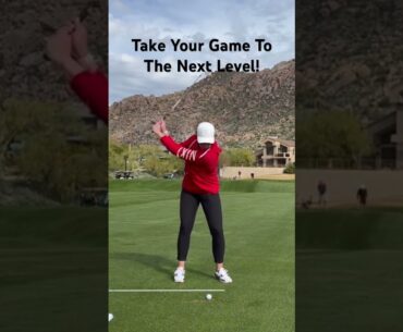 👆Watch Full Lesson Here. Great players can add variety to their shots to lower their scores! #golf