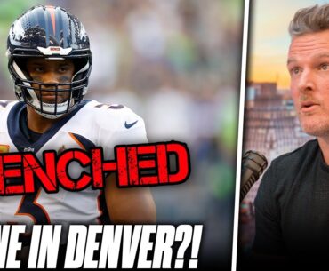 Russell Wilson Benched Final 2 Games, Ride Seems Done In Denver | Pat McAfee Reacts