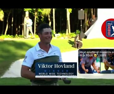 Viktor Hovland wins the World Wide Championship 2021 ⛳️🎊🎉 11-7-21