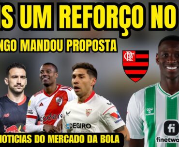 AO VIVO: MAIS UM REFORÇO NO FLAMENGO! PROPOSTA POR JOGADOR DA EUROPA