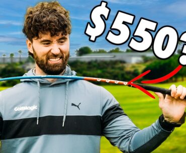 I'm Using a $550 REGULAR Shaft In My Driver.....Here's Why