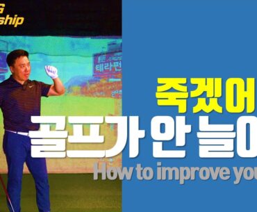 [멤버십] 내 골프가 그토록 안 느는 이유(한) How to improve your golf swing