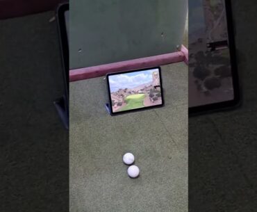Garmin r10 + E6 Connect + iPad golf sim