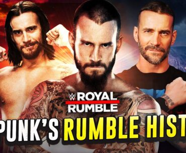 The Incredible History of CM Punk in the WWE Royal Rumble Match