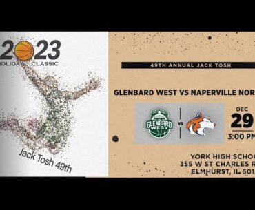 Glenbard West vs Naperville North Jack Tosh Holiday Classic