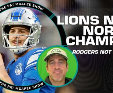 Aaron Rodgers is 'not happy' about the Lions winning the NFC North | The Pat McAfee Show