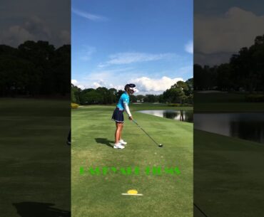 Jaravee Boonchant Golf Swing LPGA #shorts #lpga #golf