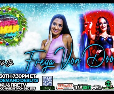 The Happy Hour Podcast - The HHPod Featuring Adult Film Star Freya Von Doom