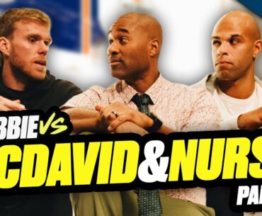 Connor McDavid & Darnell Nurse Test Their Football Skills | Cabbie Vs