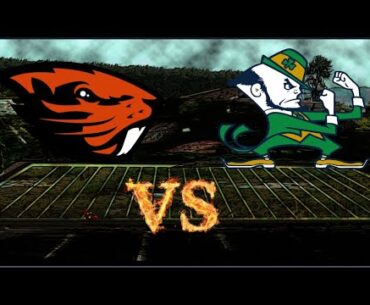 Oregon State vs Notre Dame Live Reaction/ Watch Along