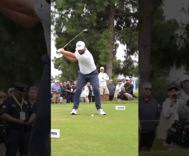 Short Backswing Power Long Hitter "Jon Rahm" Amazing Swing Motions & Slow Motion 2023