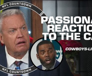 📢 IT'S BS! BOTCHED CALL! 100% HE MISSED IT! 🗣️ NFL Countdown REACTS to the Lions-Cowboys ending 👀